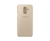Samsung Wallet Cover do Samsung Galaxy A6+ złoty - 444720 - zdjęcie 2